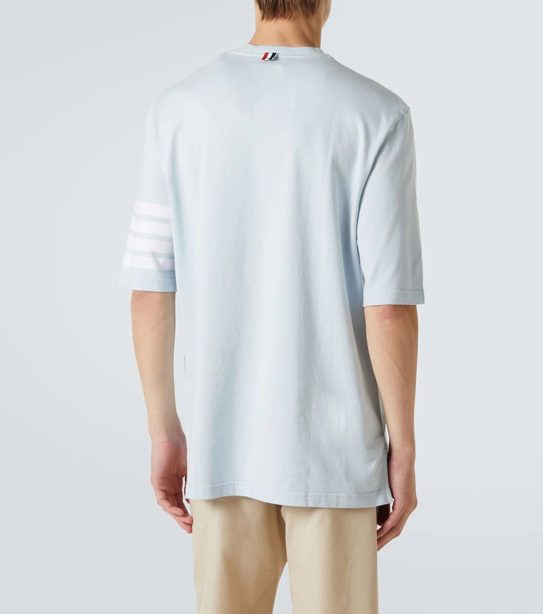 Thom Browne - 4-Bar cotton jersey T-shirt