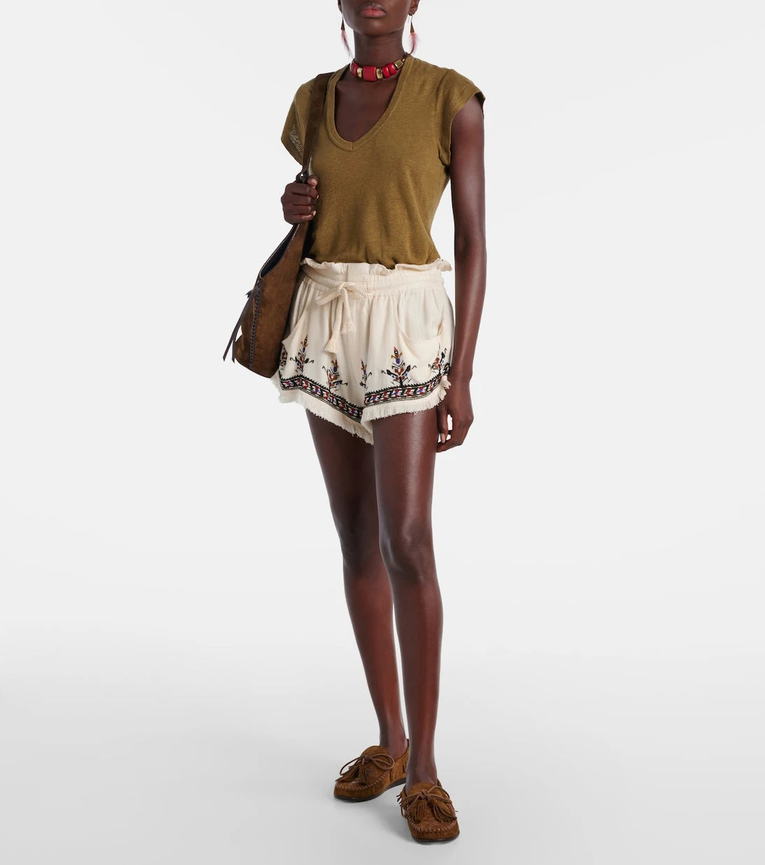 Marant Etoile - تي شيرت كتان