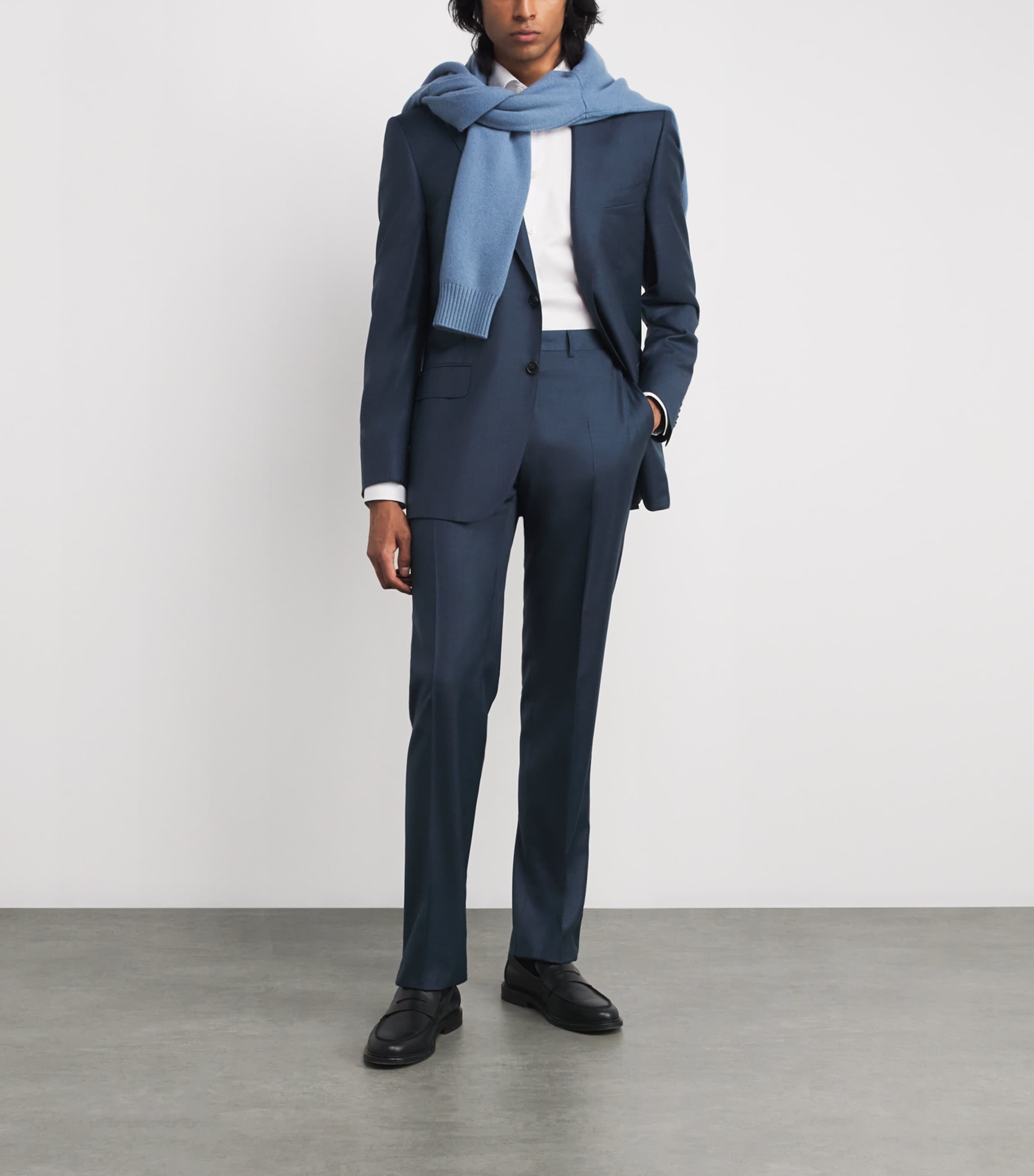 Canali Wool Check 2-Piece Suit