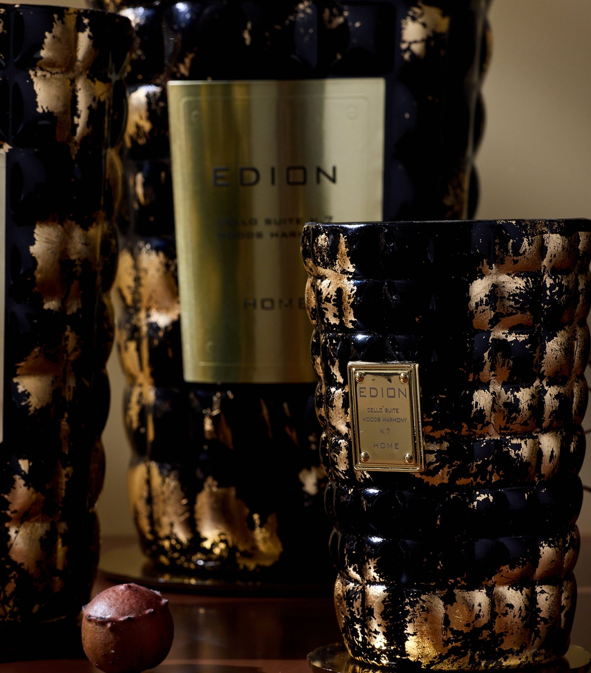 EDION Cello Suite No.7 Wood Harmony Candle (500g)