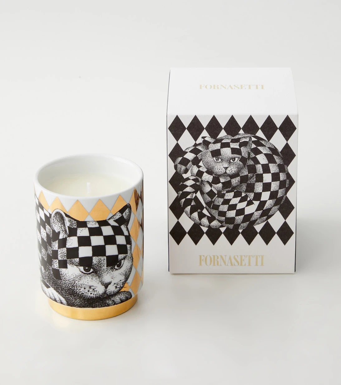Fornasetti - High Fidelity porcelain scented candle