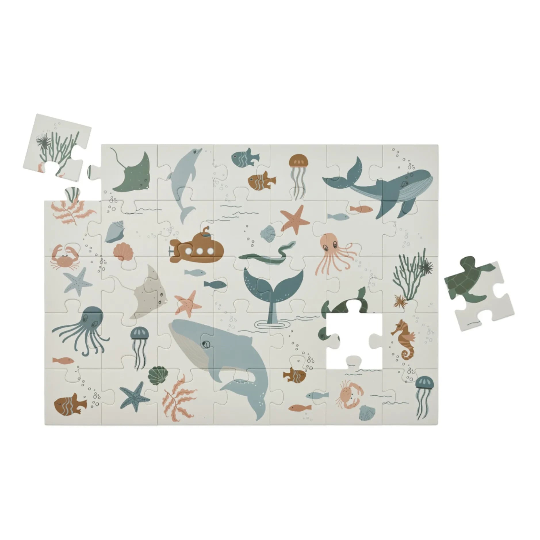 Liewood - Jimmie Puzzle | Sea creature/Sandy
