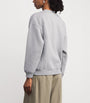 ANINE BING Grey Cotton-Blend Spencer Sweatshirt