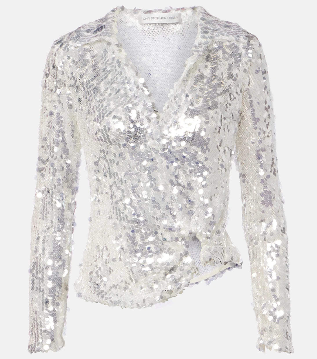 Christopher Esber - Opaline sequined top