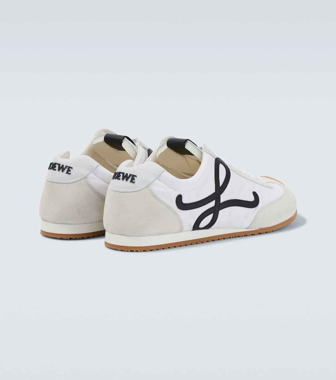 Loewe - Ballet Runner 2.0 suede-trimmed sneakers
