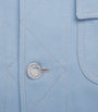 Blue Denim Backstrap Utility Jacket