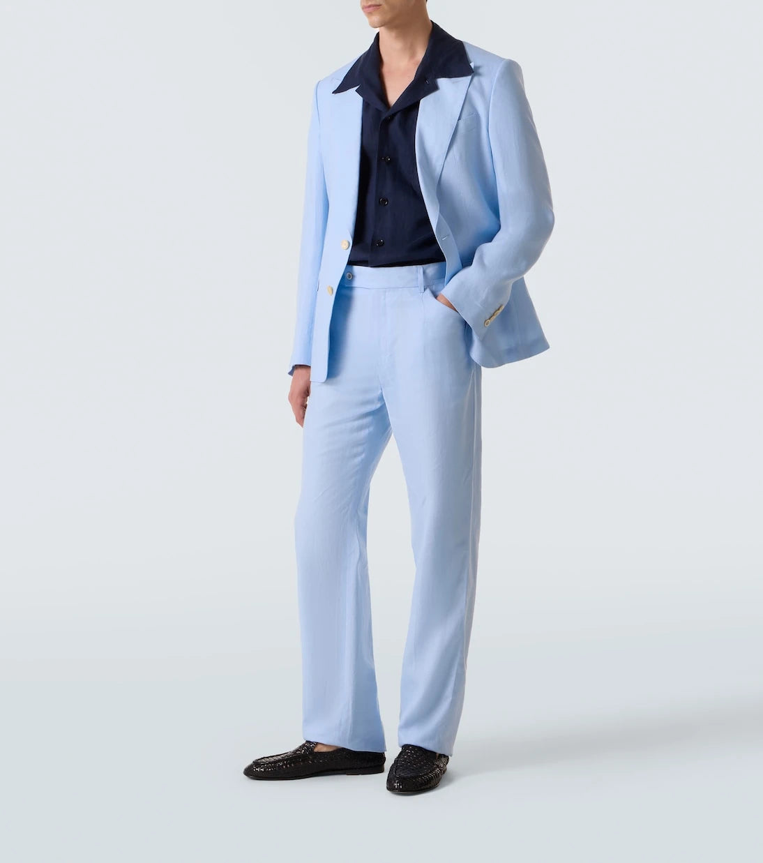 Dolce&Gabbana - Linen straight pants