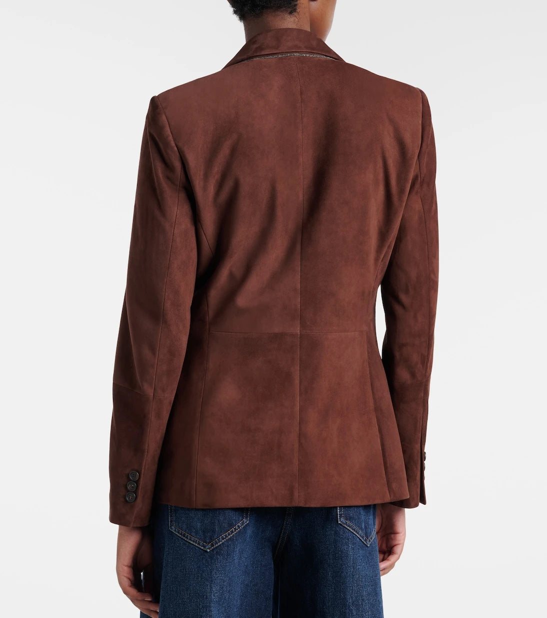 Brunello Cucinelli - Monili suede blazer