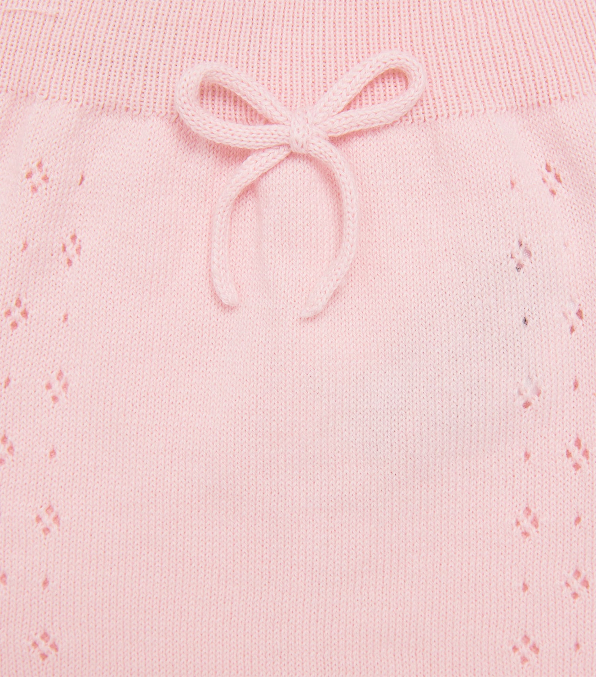 Cotton Knitted Top and Bloomers Set (0-6 Months)