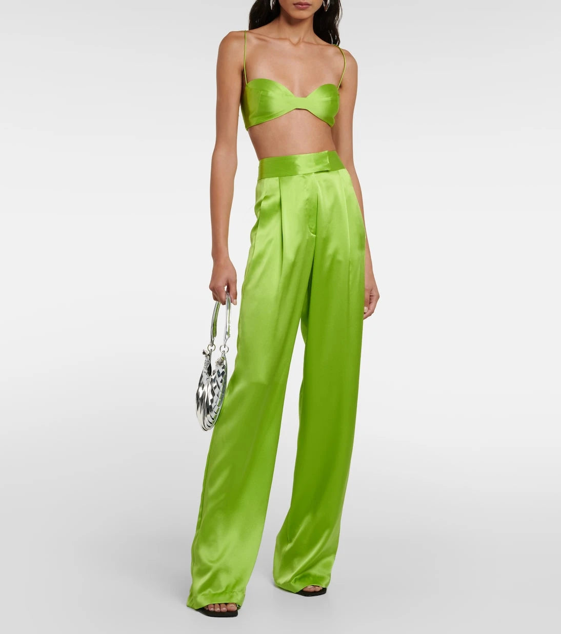 The Sei - Silk satin bra top