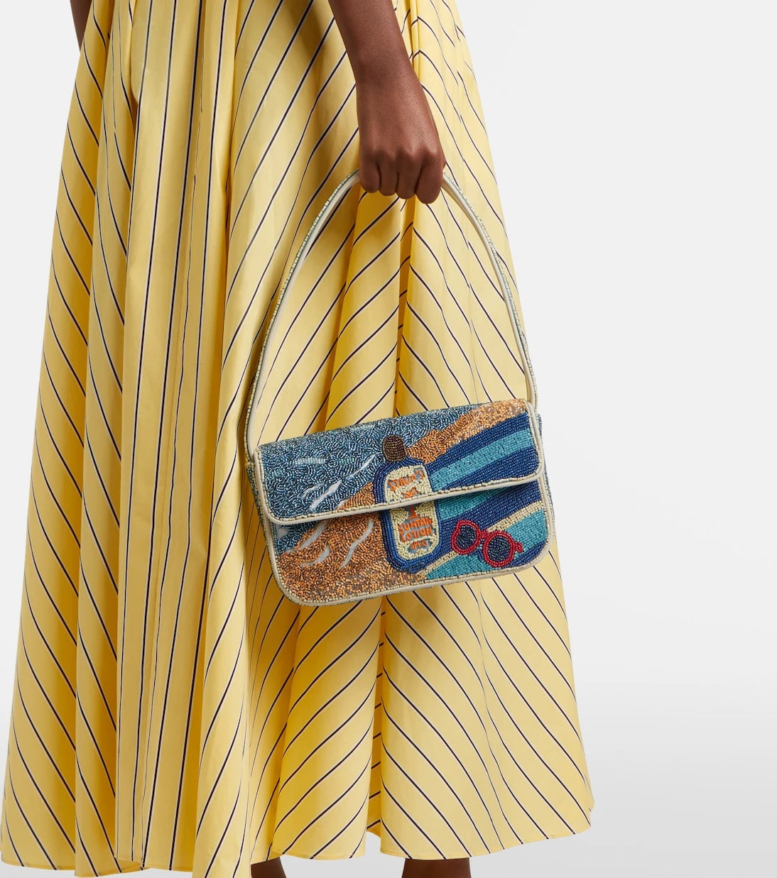 Staud - Tommy beaded shoulder bag