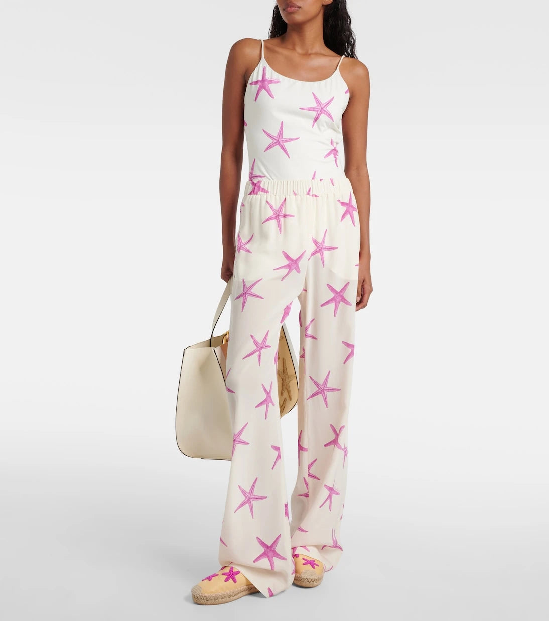 Valentino - Starfish printed swimsuit