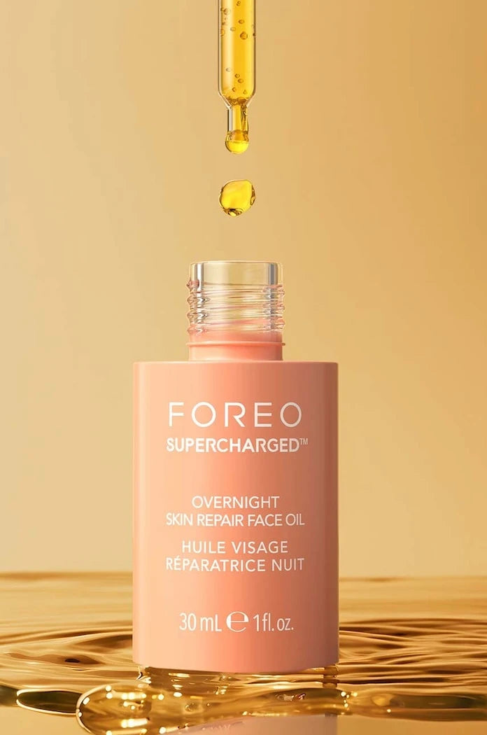 FOREO SUPERCHARGED Gece Onarıcı Yüz Yağı 30 mL