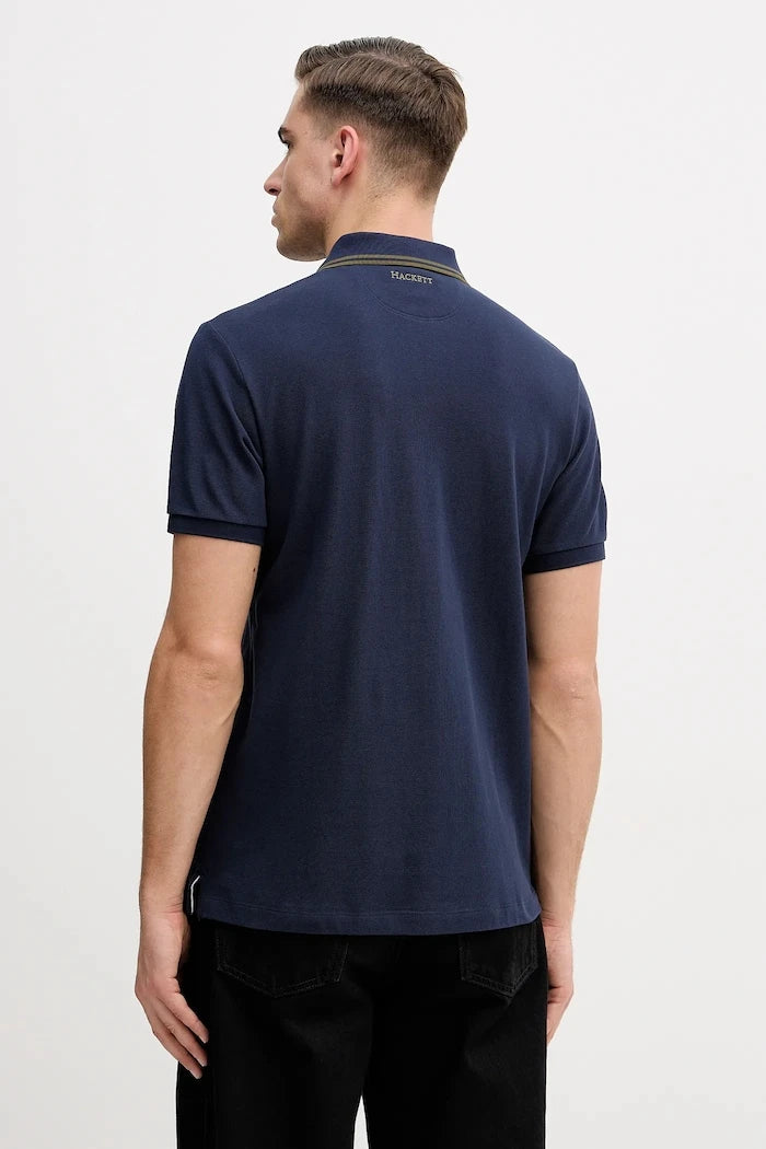 Hackett London Yakalı Pamuklu Tişört