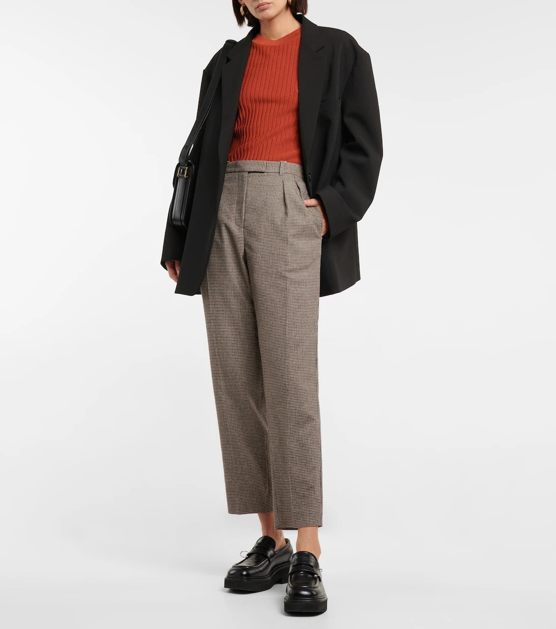 A.P.C. - Marion houndstooth straight pants