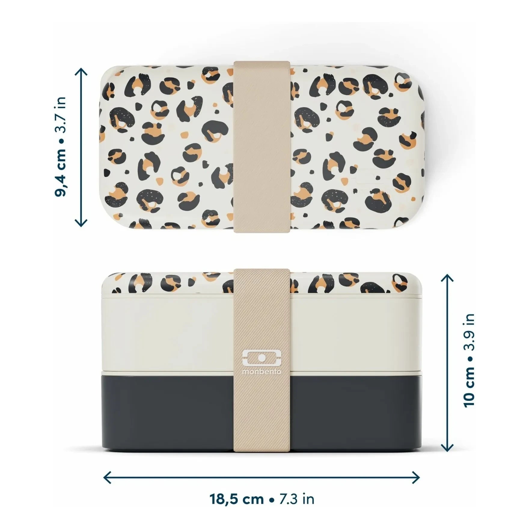 Monbento - Bento 2 compartments Original | Leopard