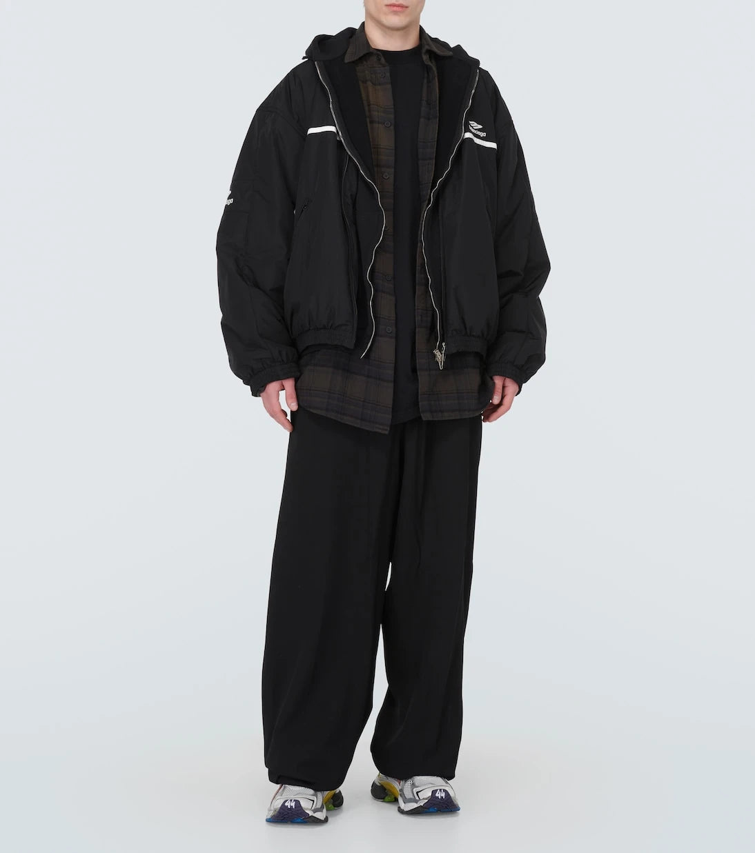 Balenciaga - 3B Sports Icon layered track jacket