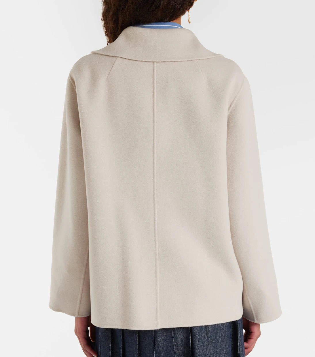 'S Max Mara - معطف بي كوت مارغوت من صوف الفيرجن