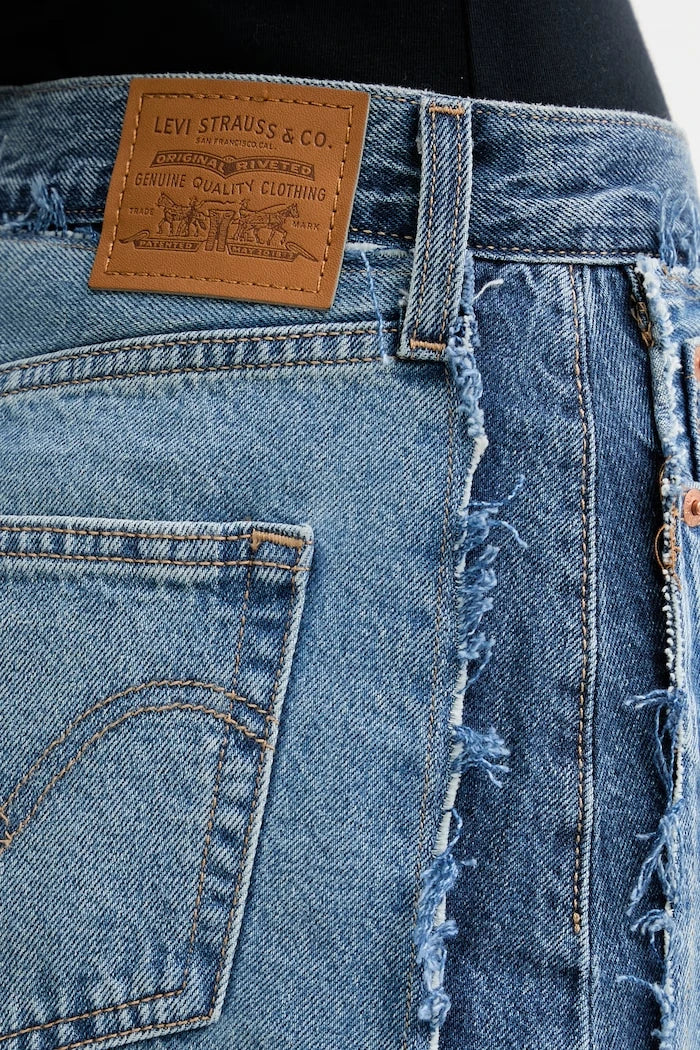 Дънкова пола Levi's DECONSTRUCTED EDGE