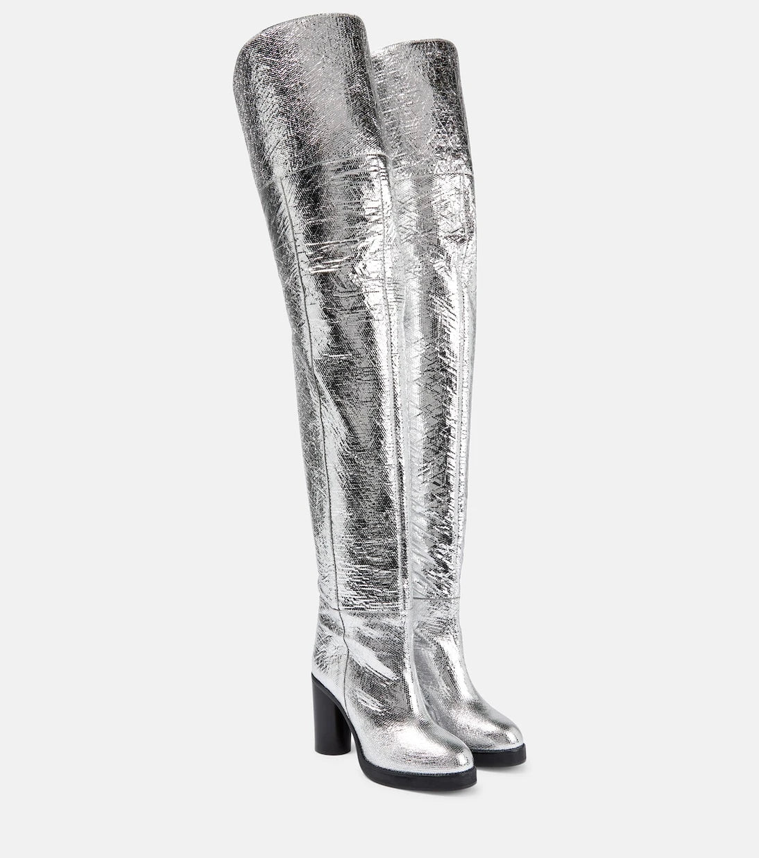Isabel Marant - Lurna leather over-the-knee boots