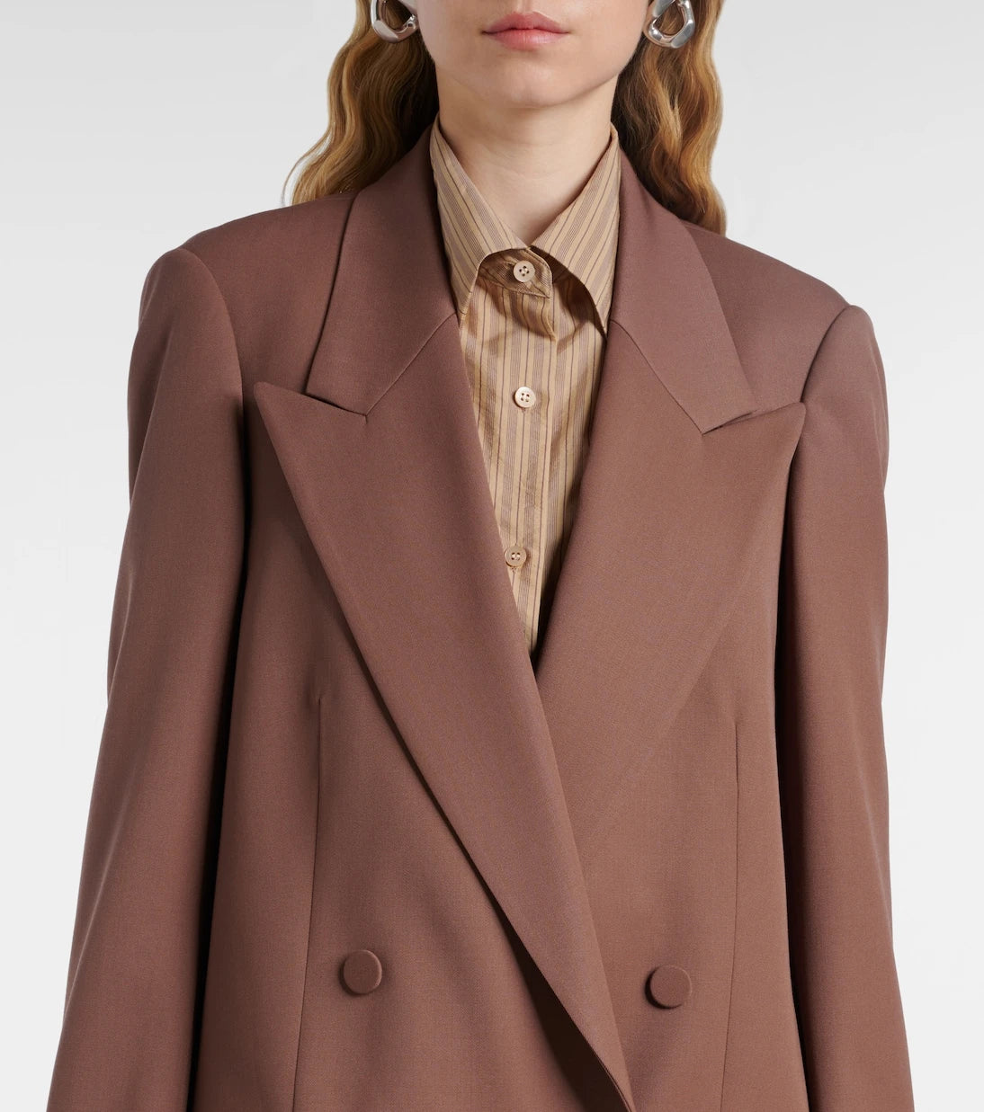 Dries Van Noten - Oversized wool blazer