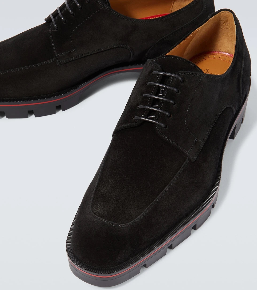 Christian Louboutin - Davisol suede Derby shoes