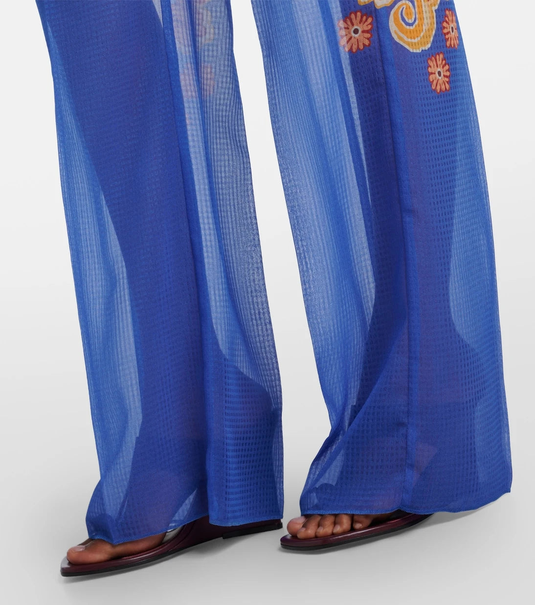 Etro - Paisley wide-leg pants