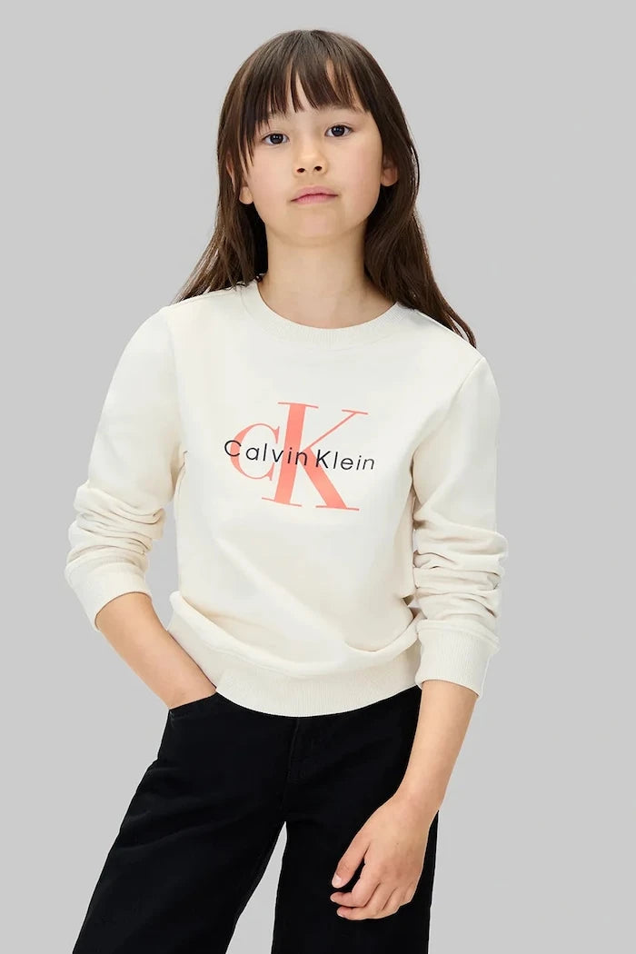 Детски памучен суичър Calvin Klein Jeans