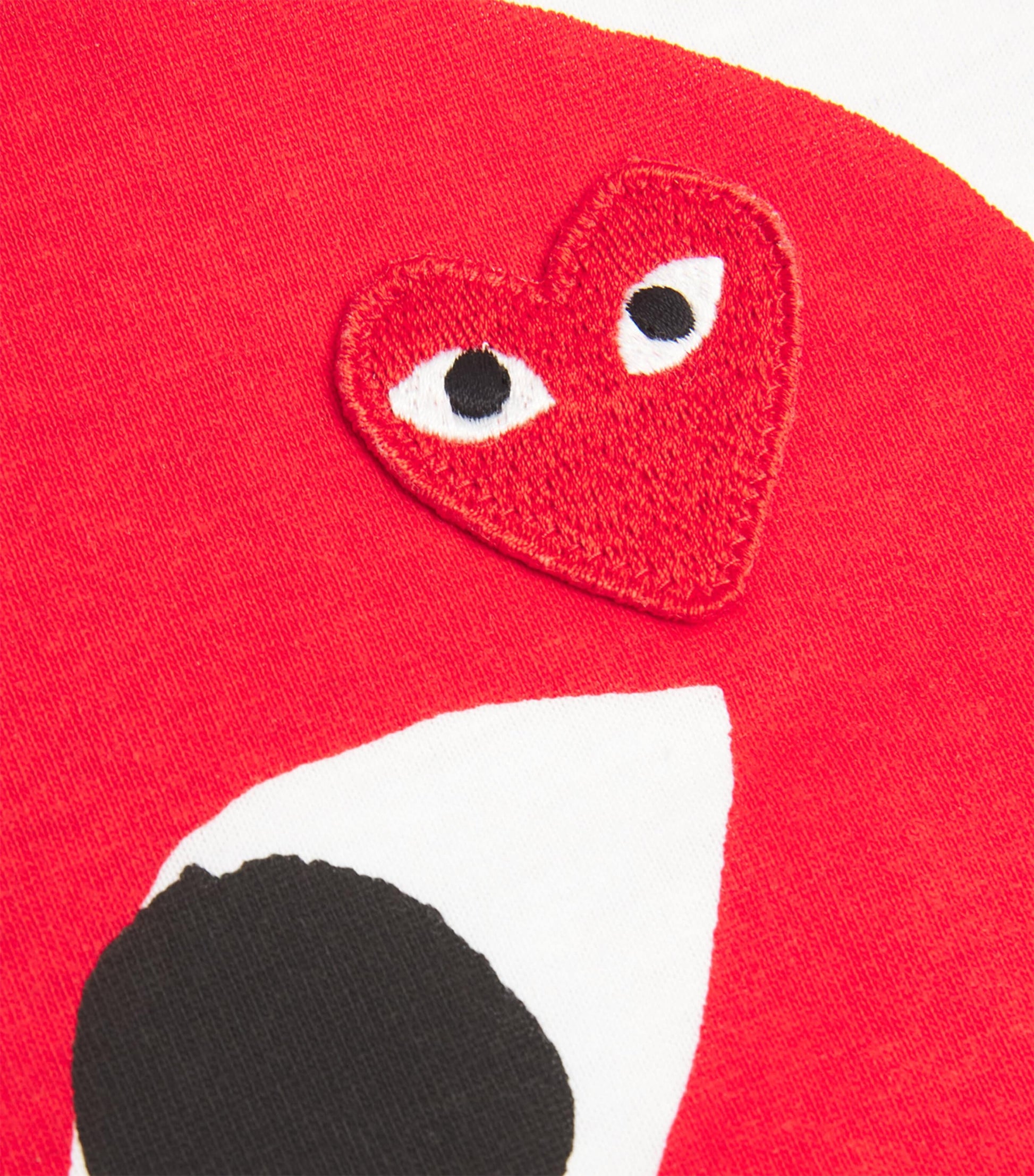 Comme Des Garçons Play Heart Logo T-Shirt