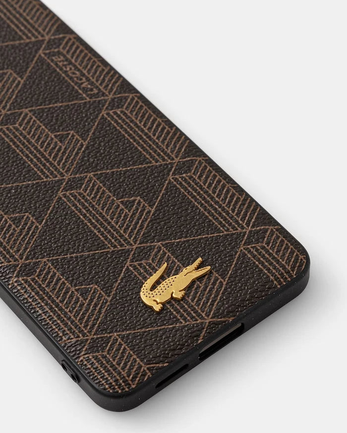 Lacoste suni deri telefon kılıfı Samsung Galaxy S26
