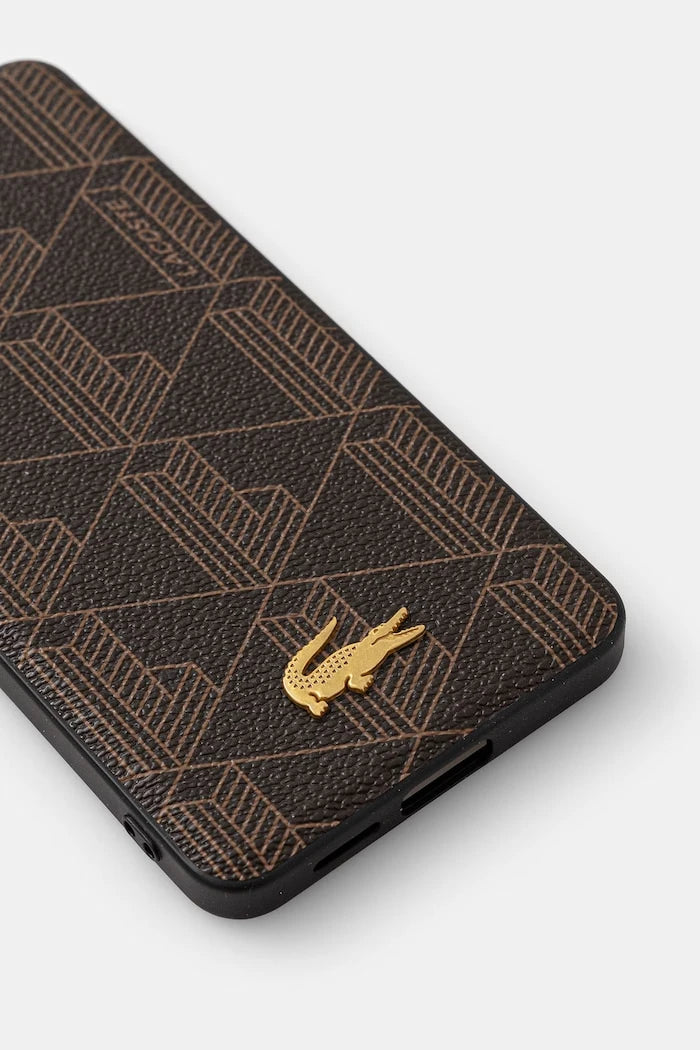 Lacoste suni deri telefon kılıfı Samsung Galaxy S26