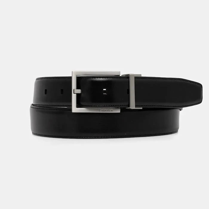 Кожен колан с две лица Calvin Klein