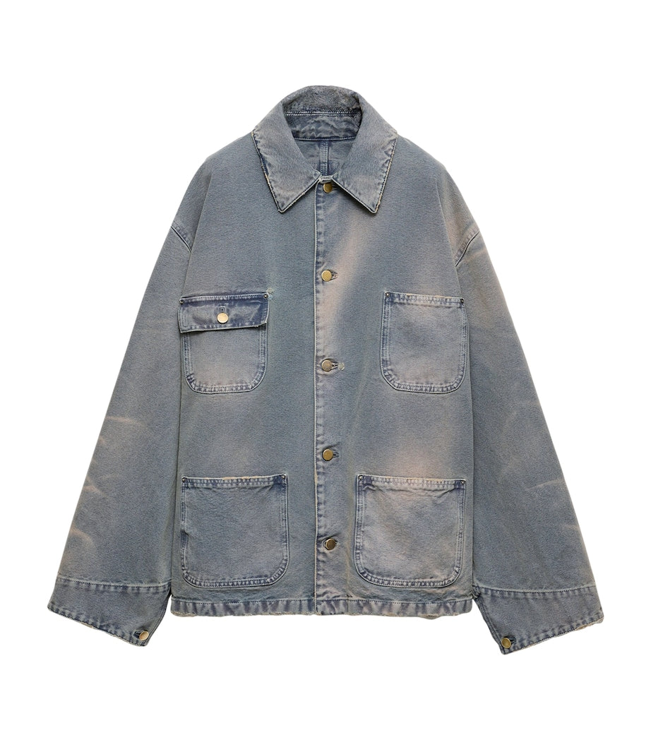 Blue Blouson Denim Jacket