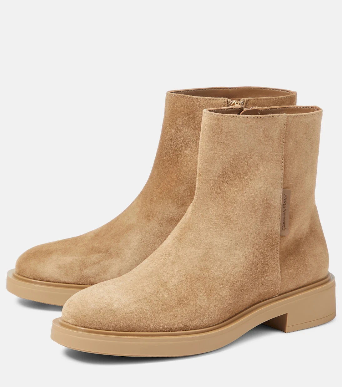 Gianvito Rossi - Lexington suede ankle boots