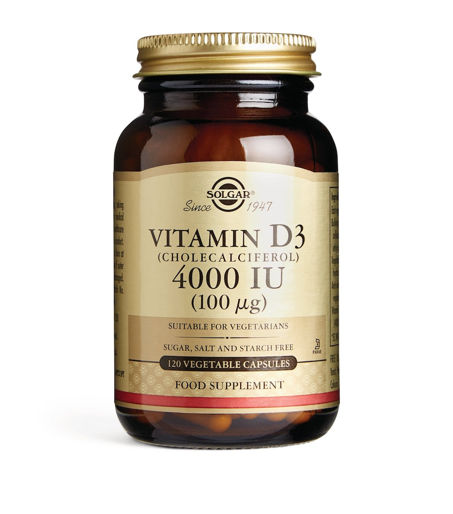 Solgar Vitamin D3 4000 IU (120 Capsules)