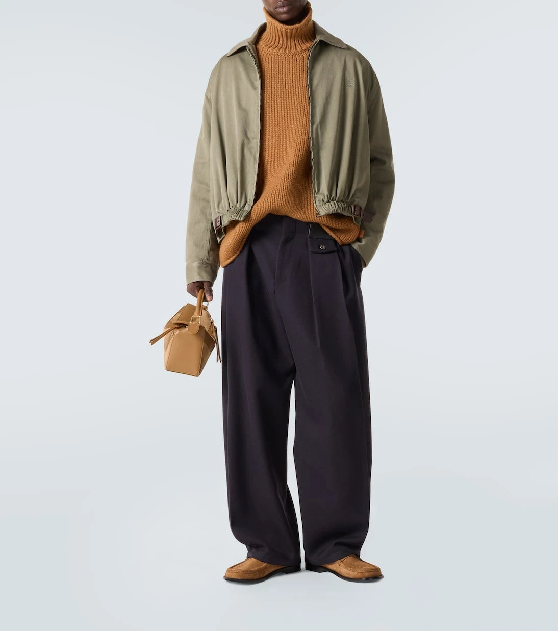 Loewe - Campo suede loafers