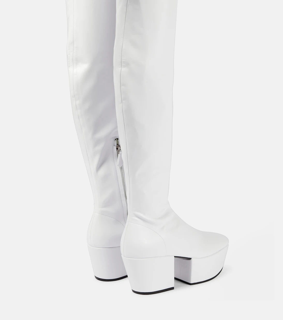 Prada - Platform over-the-knee boots