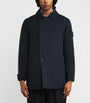 Navy GHOST PIECE Technical Microfibre Jacket