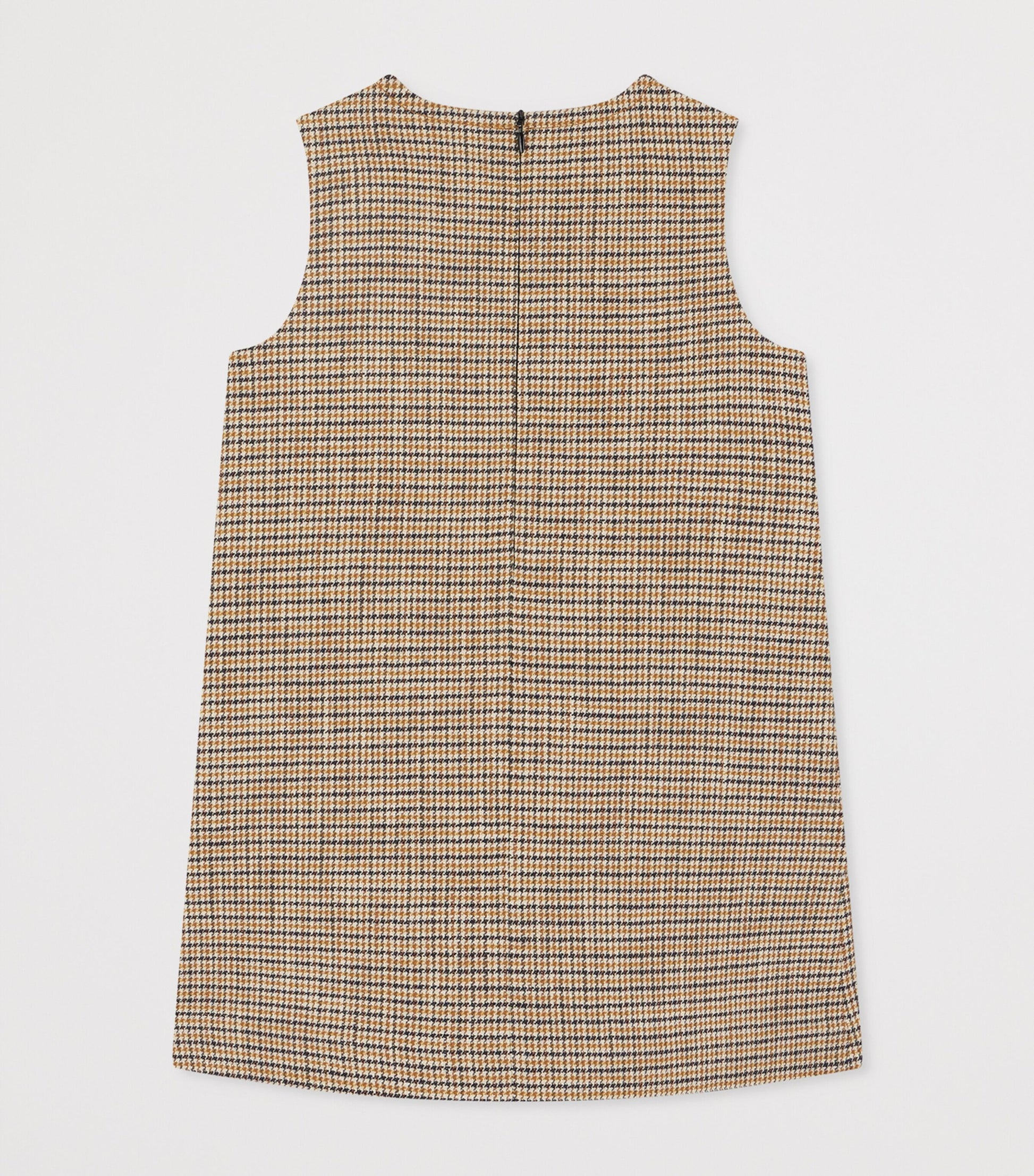 Cotton-Wool Tweed Jinette Dress (4-8 Years)