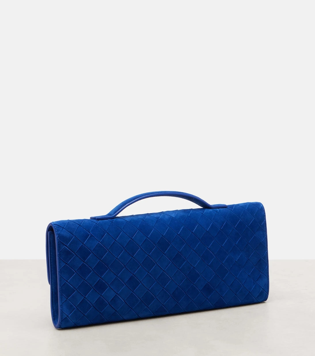 Bottega Veneta - Intrecciato suede clutch