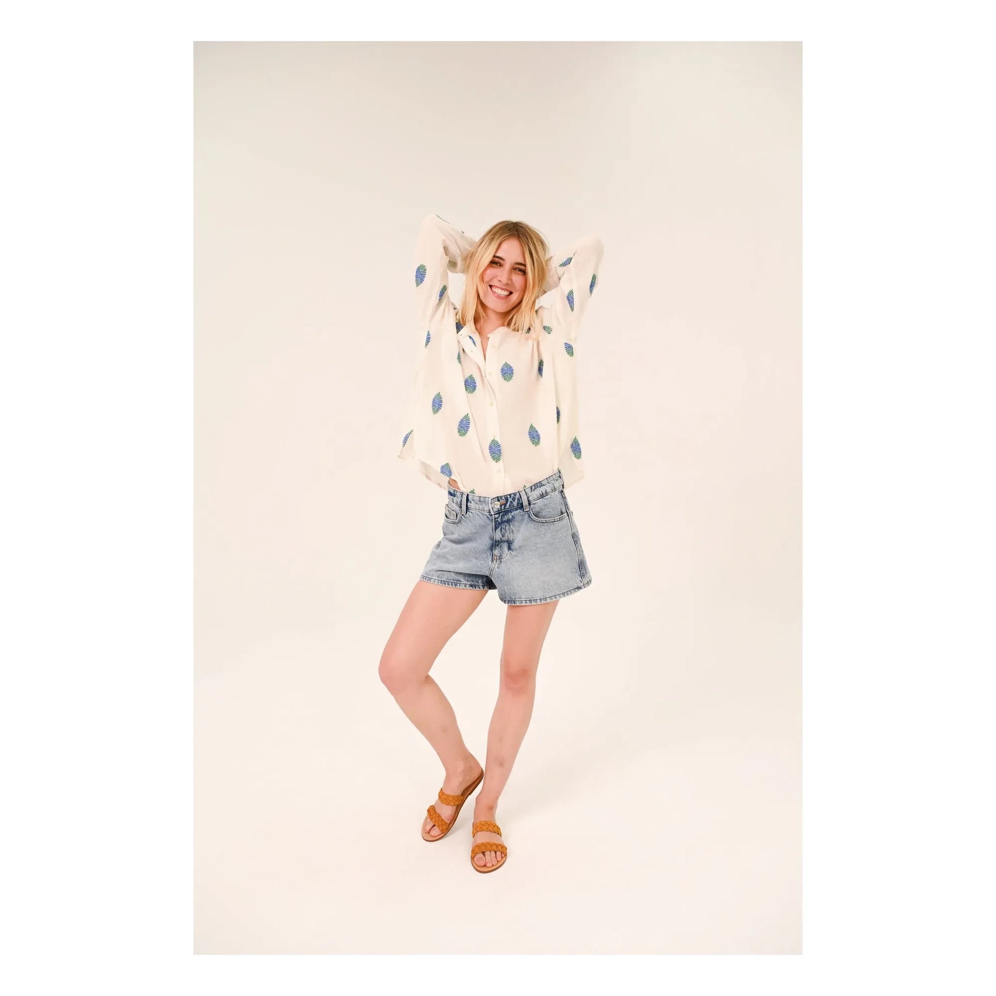 Sacrécoeur - Ella Uxua blouse | White