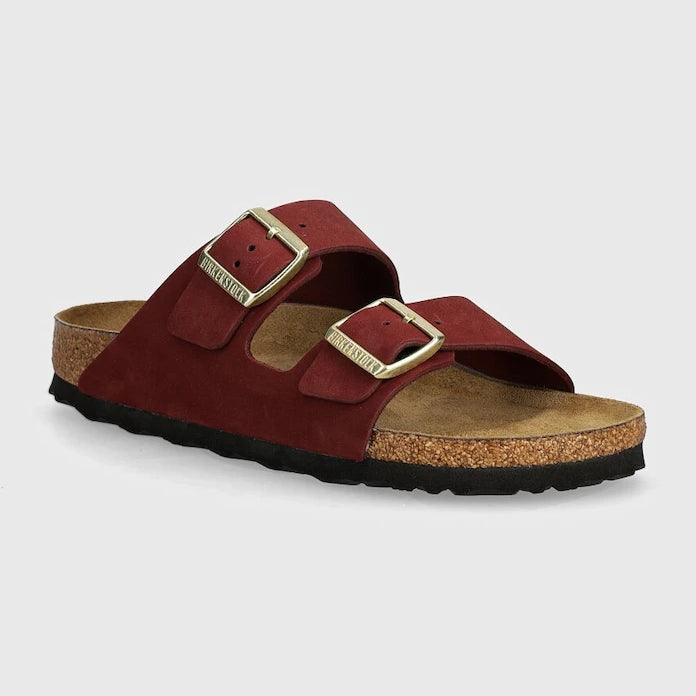 Чехли от набук Birkenstock Arizona SFB