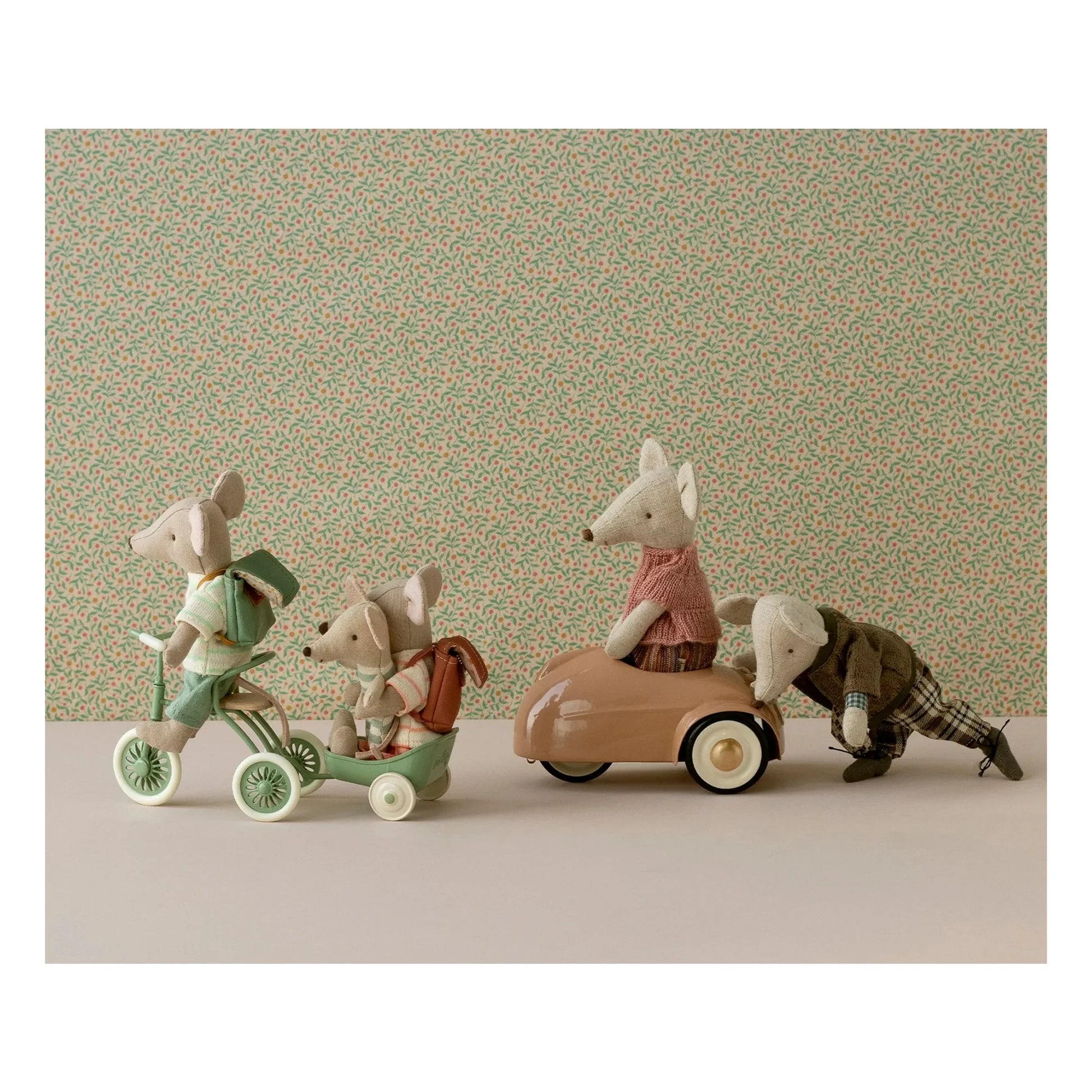 Maileg - Tricycle cart | Green