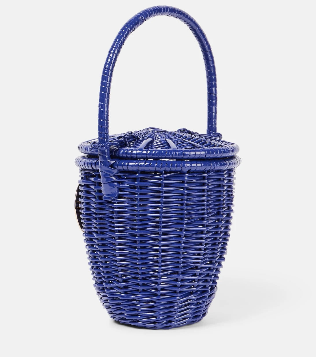 Patou - Iconic embellished wicker bucket bag