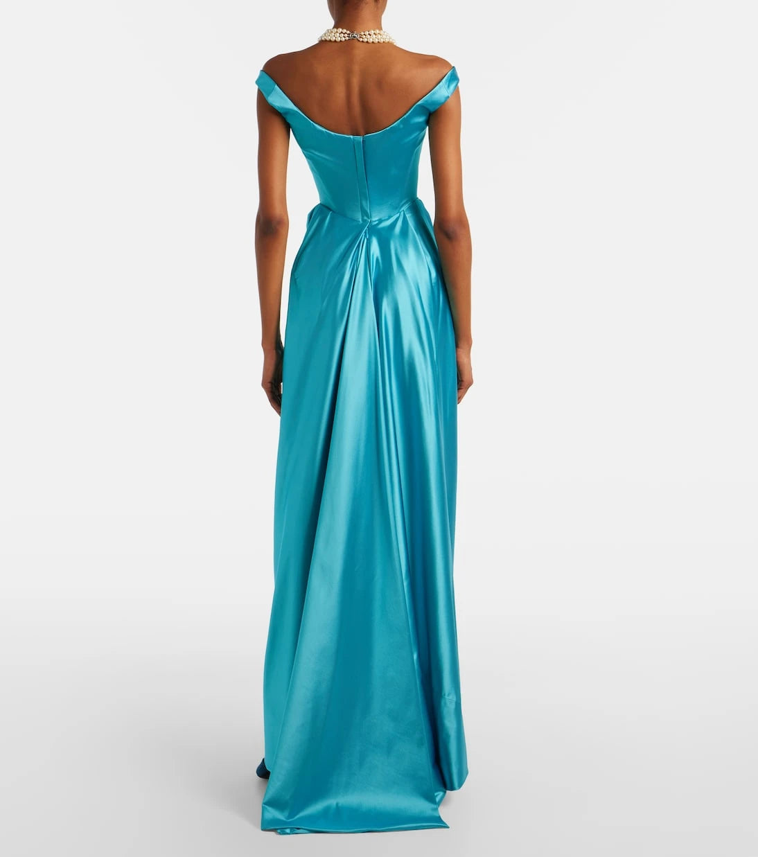 Vivienne Westwood - Nova Camille satin bustier gown