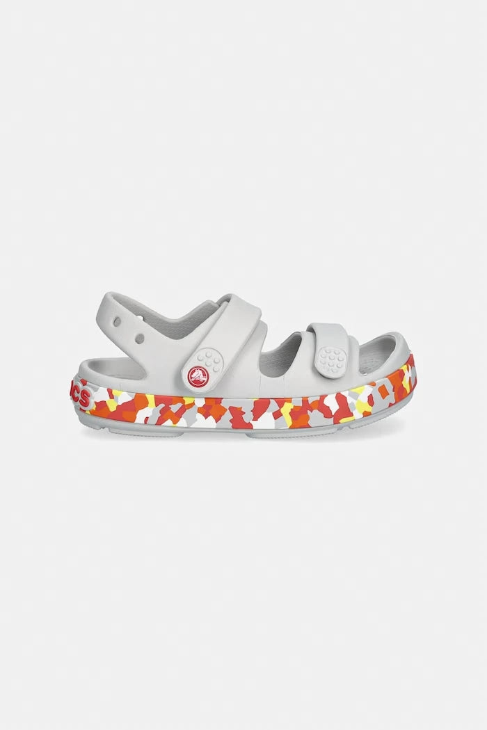 Çocuklar için Crocs sandaletleri CROCBAND CRUISER GLOW CONFETTI BAND SANDAL K
