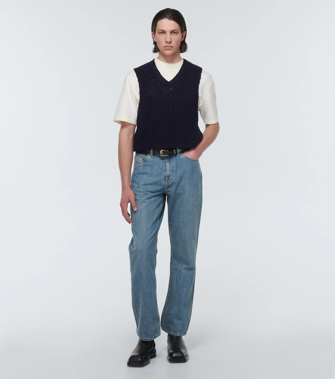 Our Legacy - Intact ribbed-knit cotton sweater vest