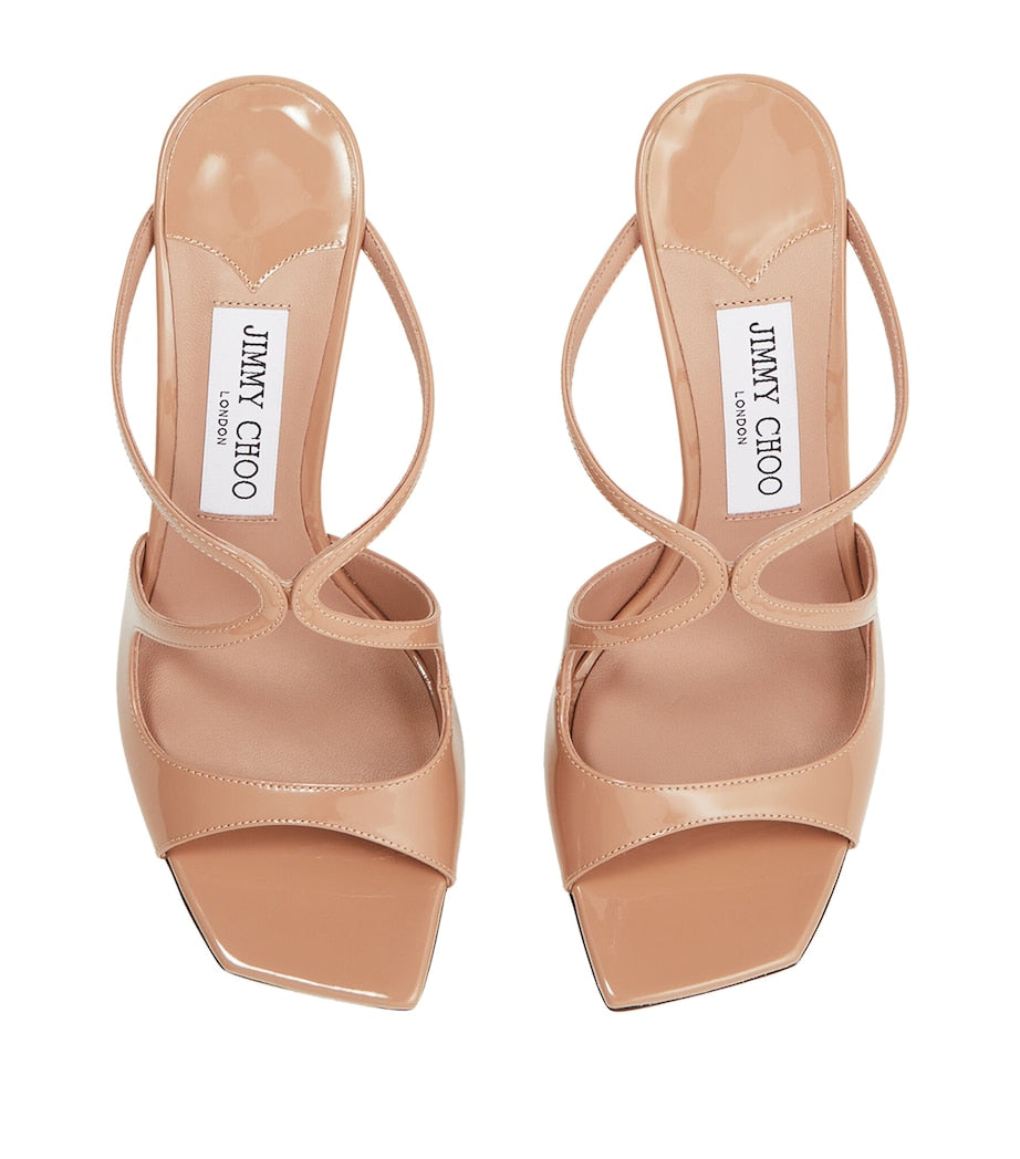 Pink Anise 95 Patent Leather Sandals