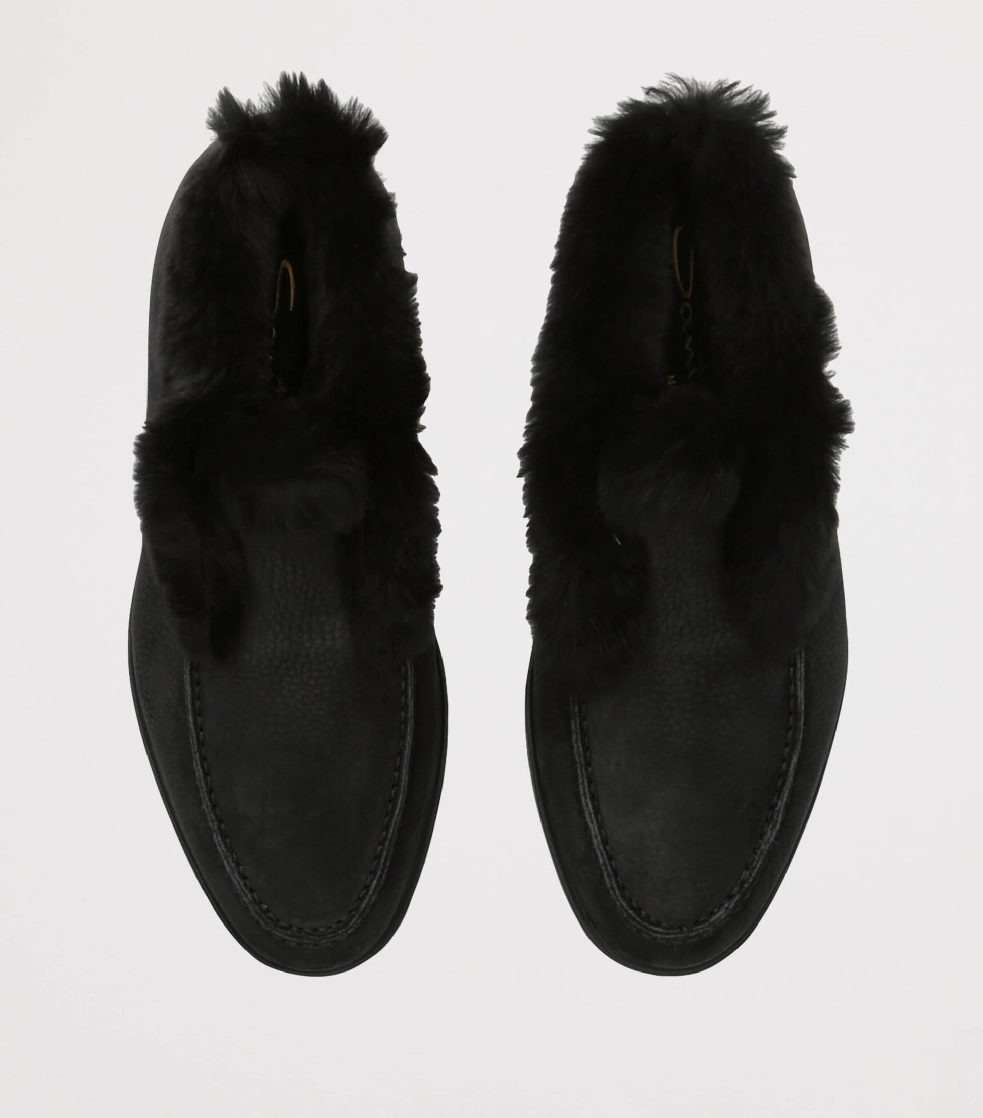 Black Suede Hadeel Ankle Boots