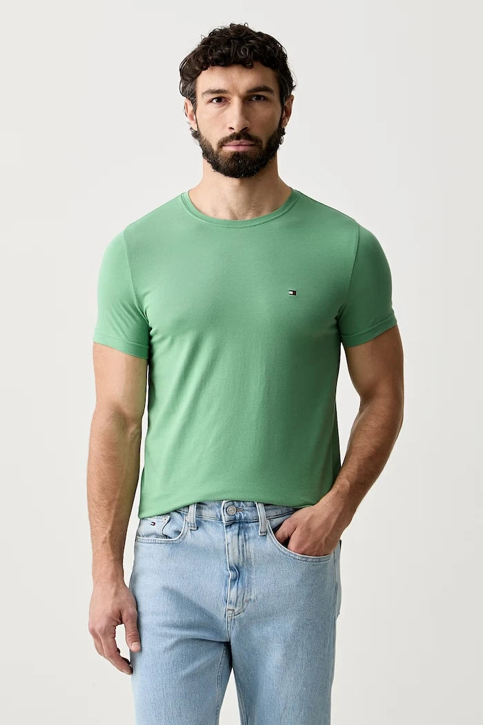 Tommy Hilfiger basic erkek pamuklu elastan tişört